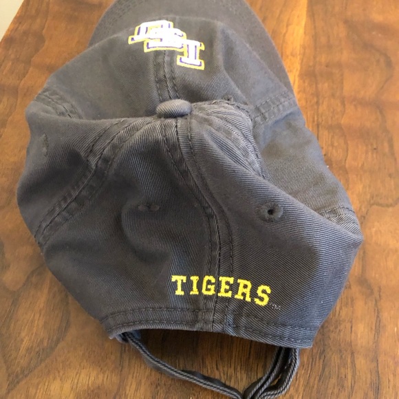 LSU Logo Gray Cap | Louisiana State University | Tigers - Picture 6 of 6